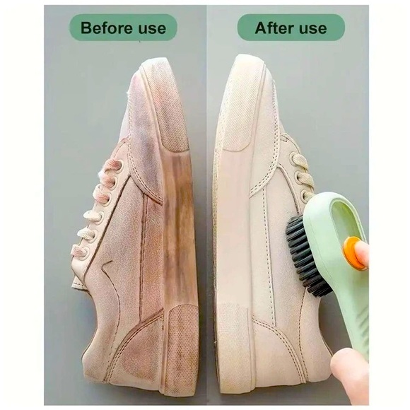 cleaning brush with dispenser for detergent. - Picture 1 of 10